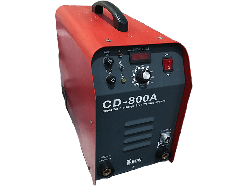 CD-800A – 板金補強に使用されるスタッド溶接用コンデンサ放電システム